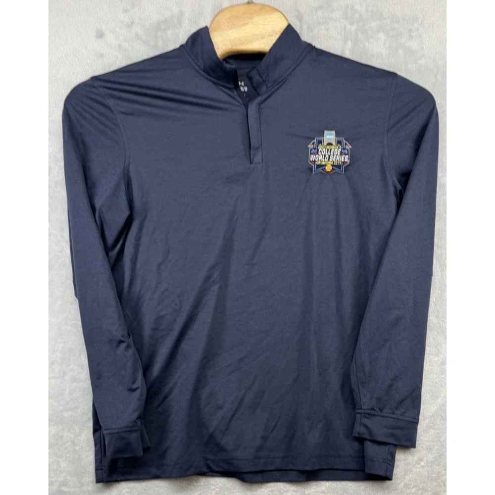 Under Armour Golf 2023 Women's College World Series 1/4 Zip Pullover Men's L
